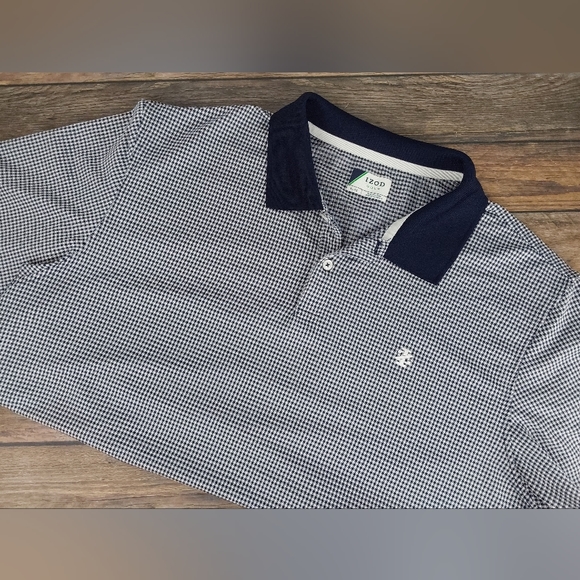 IZOD Men's golf short sleeve shirt | Stretch Polo - Picture 4 of 6